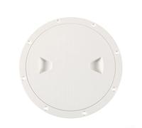 Trappe d'inspection ronde pour bateau et yacht, matériau ABS avec joint sécurisé et accès facile à visser pour l'entretien (20,3 cm)