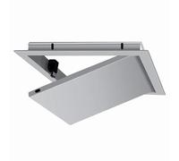 Trappe d'inspection, trappes d'accès, Panneau de porte d'accès galvanisé et aluminium, couvercle de trappe d'accès encastré for mur/plafond(Grey,8x11in(20x28cm))