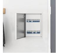 vidaXL Panneau d'Accès Blanc 30 x 40 cm Acier