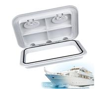 Trappe marine | Couvercles rectangulaires pour écoutilles de pont | Accessoires nautiques antidérapants et imperméables pour kayak, yachts, camping-cars, navigation et utilisation extérieure
