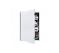 Trappe Visite 64x44 cm, Panneau Accès Cloisons Sèches Placo Acier Galvanisé, Découpe 42x62 cm Blanc, pour Plafond Plomberie