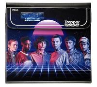Trapper Keeper - Stranger Things - Classeur de 2,5 cm avec 2 dossiers et poches supplémentaires, néon (261138G-25)