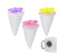 Trappeur de machine à laver - 3 pièces, sac à linge pour enlever les poils, pour débris flottants | Sèche-linge domestique, collecteur de déchets, remplacement de balayeuse, tâches alternatives