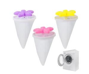 Trappeur de machine à laver - 3 pièces, sac à linge pour enlever les poils, pour débris flottants | Sèche-linge domestique, collecteur de déchets, remplacement de balayeuse, tâches alternatives