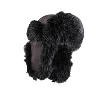 Trappeur d'hiver doublé chaud plein air temps froid à la mode femmes pour hommes et femmes unisexe Ushanka, gris, taille unique