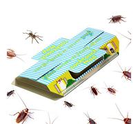 Trapro Piège à cafards collant avec appât non toxique et respectueux de l’environnement, Lot de 12