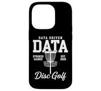 Traqués de données pilotés par Les données gagnés Disc Golf Coque pour iPhone 14 Pro