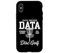 Traqués de données pilotés par Les données gagnés Disc Golf Coque pour iPhone X/XS