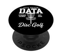 Traqués de données pilotés par Les données gagnés Disc Golf PopSockets PopGrip Adhésif