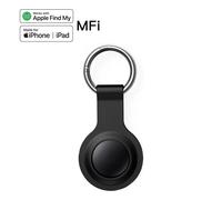 Traqueur Anti-Perte Pour Apple Airtag,Bluetooth,Gps,Smart Tag,Remplacement,Écouteur,Ios,Mfi,Key Finder- Black Tag And Shell