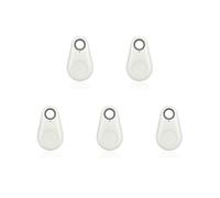 Traqueur Bluetooth Intelligent Sans Fil Pour Enfants,Localisateur Gps,Alarme Anti-Cambriolage,Localisateur De Clé,Auto-Minuterie Perdue,Sac Et Portefeuille,Étiquette La Plus Récente - Type White 5pcs