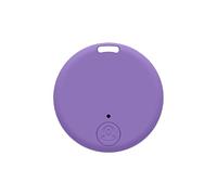 Traqueur Bluetooth Localisateurs D’Objets Fonctionne avec l’App Mobile Compatible Android et iOS Tracker Anti-Perte avec Trou pour Valises Portefeuilles Clés Animaux domestiques Enfants âgés (1pc)