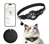 Traqueur de chat compatible avec iOS et Android, traceur de chat sans ABO (A)