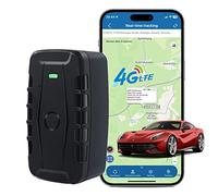 Traqueur GPS 10 000 mAh Émetteur GPS magnétique longue durée pour voiture, flotte, camion, moto, étanche IP67, localisateur de suivi en direct, plusieurs modes d'alarme, application gratuite sans ABO