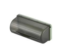 Trash Bag Organizer Dispenser, 18x8x7.2cm PP Wall Mounted Trash Bag Roll Holder, Garbage Bags Container For Under Sink Storage Laundry Room Countertop Kitchen Toilet Living Room, Wear-Resistant Easy C