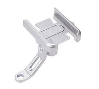TRASH BIN Fixation Navigation Moto Support Téléphone Portable Guidon Moto GPS pour PCX125 pour PCX150 pour PCX 125 150 pour Pcx(Mirror Holder Silver)