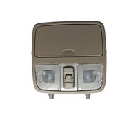 TRASH BIN Lampe De Lecture Toit De Voiture Pour Hyundai I30 Pour Accent Voiture Toit Ouvrant Sur La Tête Console Lumière Lampe De Salle Dôme Étui À Lunettes Lecture(Light beige)