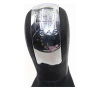 TRASH BIN Pommeau Levier De Vitesse Pour Skoda Pour Octavia 2 A5 A6 2004-2013 Pommeau De Levier Vitesse Cuir Chromé(6 Speed 2)