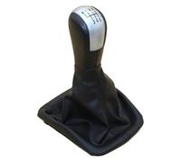 TRASH BIN Pommeau Levier De Vitesse Pour Skoda Pour Octavia 2 A5 A6 2004-2013 Pommeau Levier Vitesse 5 6 Vitesses Avec Soufflet Cuir(5 Speed)