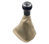 TRASH BIN Pommeau Levier De Vitesse Pour VW Pour Passat B5 5 6 Vitesses Cuir PU Avec Poignée Bois Pêche Pommeau Levier Vitesse Soufflet Protection Étui
