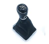 TRASH BIN Pommeau Levier de Vitesse pour VW pour Passat B7 2011-2015 Style De Voiture Pommeau Levier Vitesse Manette Bâton Guêtre Collier Couverture Botte(Combo 6 Speed)