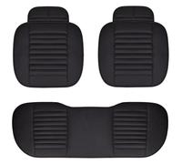 TRASH BIN pour Civic pour Accord pour City pour CRV pour Jazz pour Odyssey Housse Siège Voiture Cuir PU Accessoires Protection Auto Housse Siège(Black 5 Seat)