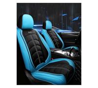 TRASH BIN pour Fusion pour Fiesta pour Mk7 pour Mondeo pour Kuga pour Edge Housse Coussin Siège Voiture Cuir Auto Housse Siège(Blue)