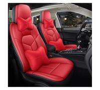 TRASH BIN pour M&ercedes pour Benz pour Viano pour Vito pour GLS450 GLS550 pour GLS350 GLS350d Housse Coussin Soutien Voiture Protecto 5 Places Auto Housse Siège(Black Red Lux)