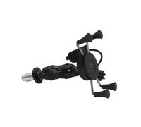 TRASH BIN Support GPS Navigation pour Yamaha YZF-R1 2002-2018 Support De Téléphone Moto Chargeur Tige Fourche Navigation GPS(with USB Charger)