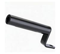 TRASH BIN Support GPS Navigation Support De Téléphone Vélo D'extension D'allongement Moto Guidon Rétroviseur(Black-Long)