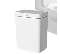 Trash Can, Automatic Touchless Bin, Motion Sensor Technology, 18L Self-Sealing Design with Waterproof Wastepaper Basket for Kitchen, Dorm, Living Room, Laundry Room, 10.24x7.28x13.39 inches