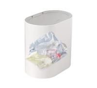 Trash Can - Petit panier à déchets | Bac à déchets ménagers | Poubelle à pression pour cuisine bureau salon panier à déchets résistant aux chiens avec couvercle pressé