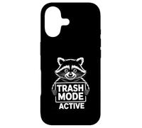 Trash Mode Active Funny Raton Laveur Trash Panda Meme Coque pour iPhone 17