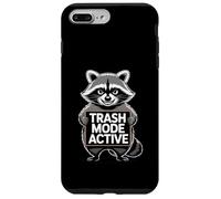 Trash Mode Active Funny Raton Laveur Trash Panda Meme Coque pour iPhone 7 Plus/8 Plus