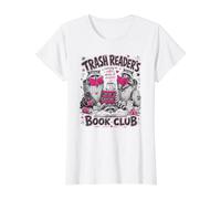 Trash Readers Livre Raccoon Club Funny Chaos Chapters Reader T-Shirt Graphique avec Valeur