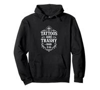 Trashy Tattoo Bible Verse Papa Citation Tatouage Humour Religieux Sweat à Capuche