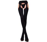 Trasparenze Cortina Collants pour femme avec porte-jarretelles avec ceinture en tricot - 100 deniers - Nylon et élasthanne, Cruz V2 Fresh Foam, S/M