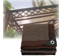 Traspirante 1x2m 2.5x6m 4.5x8m 9x9m 70% Oscurante Rete Ombreggiante per Giardino Recinzione Resistente Intemperie Misure Disponibili : 15x20m