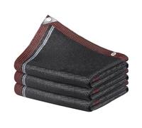 Traspirante Maglia Frangisole Rete Parasole da Giardino avec Occhielli Vela da Sole TendaEsterna per pergola Piante da Patio Serra Pollaio Nero Tasso di ombreggiatura del 97% (7X15