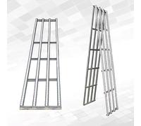 Trasportatore Rullo Rullo trasportatore pieghevole Premium da 2 m e perfetto per lo scarico e il trasporto di merci 200 x 40 cm (4 binari) soluze per la movimentaze di materiali pesanti