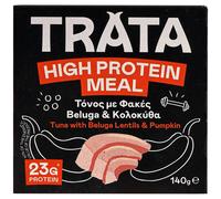 TRATA Repas riche en protéines Thon aux lentilles noires et potiron 140 g