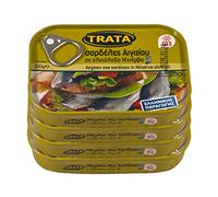 Trata Sardines grecques à l'huile d'olive Poids net 400g