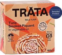 TRATA Thon fumé à l'huile végétale épicée 160 g