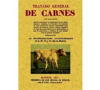 Tratado General De Carnes. - [Livre en VO] Peña Y Valle, Ventura De (Auteur)