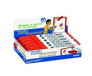 Tratto 852002 Evidenziatore 12 Pz Rosso
