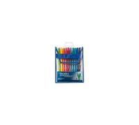 Tratto Cancellik - Stylo À Bille - Non Permanent - Couleurs Assorties - 1 Mm - Avec Gomme - Pack De 10
