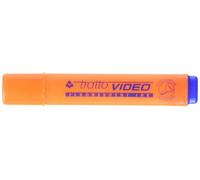 Tratto Video 830203 - Pack of 12 Fluorescent Markers, Orange