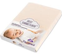 Traümeland Drap Housse, 100% Coton, Beige