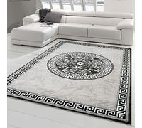 Traum Tapis d'Orient avec Fil Scintillant | Bordures & Ornements | Gris crème 200x280 cm