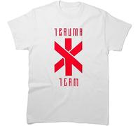 Trauma Birthday Team Cotton Sleeve Tee Unisex Graphic T-Shirt(X-Large)